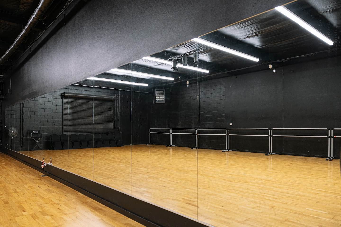 43-foot mirror wall